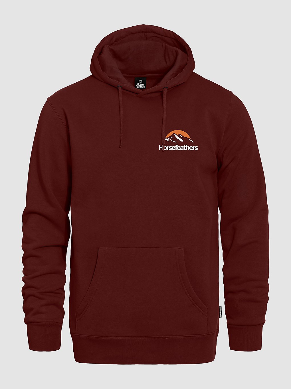 Horsefeathers Mount Hoodie red pear kaufen