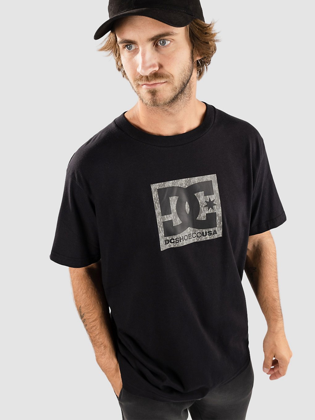DC Square Star Fill T-Shirt greystone kaufen