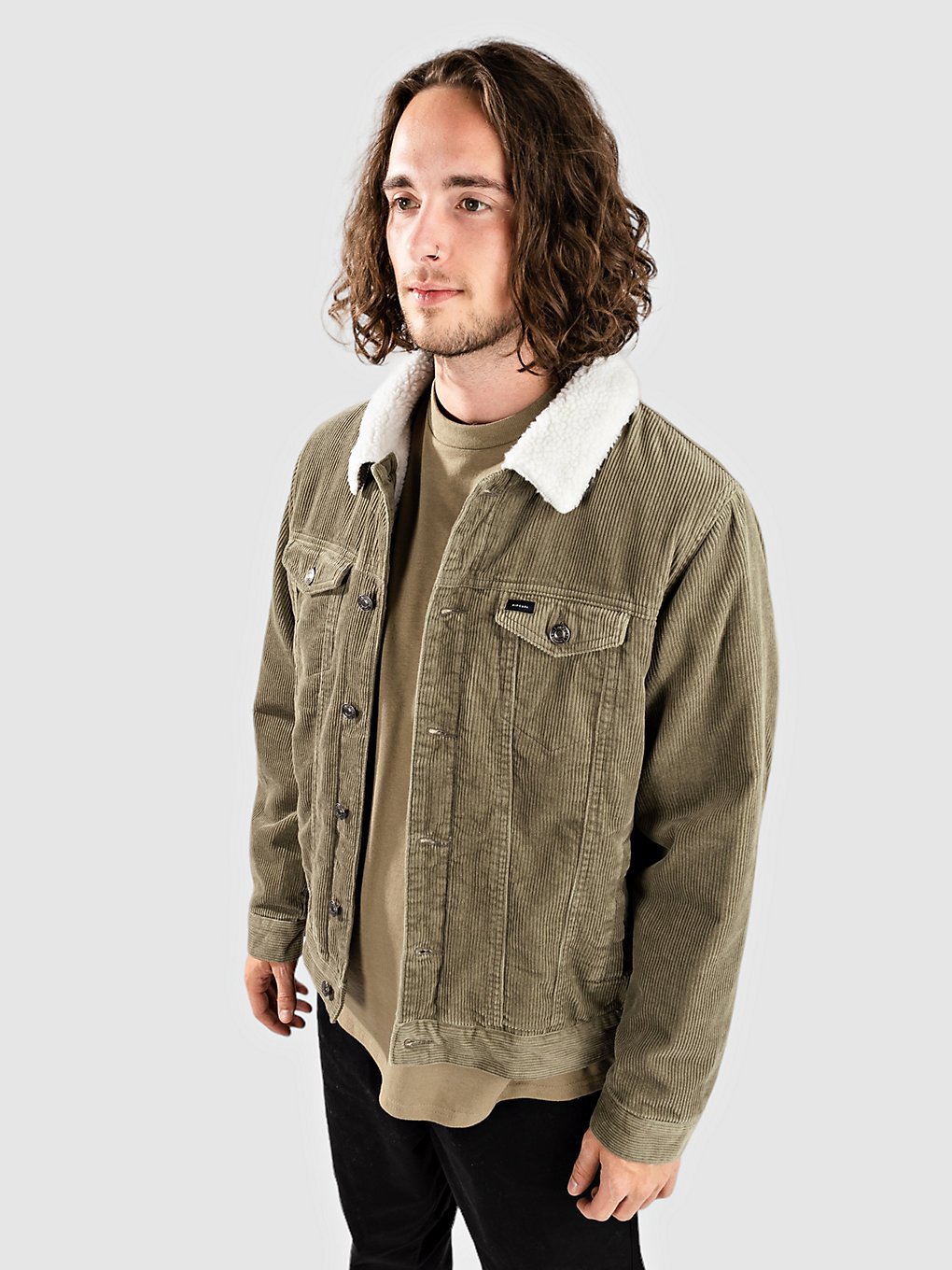 Rip Curl State Cord Jacke dusty olive kaufen