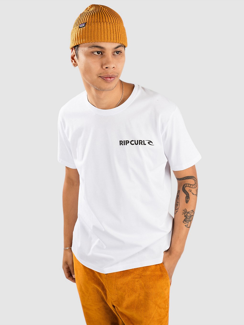 Rip Curl Brand Icon T-Shirt white kaufen