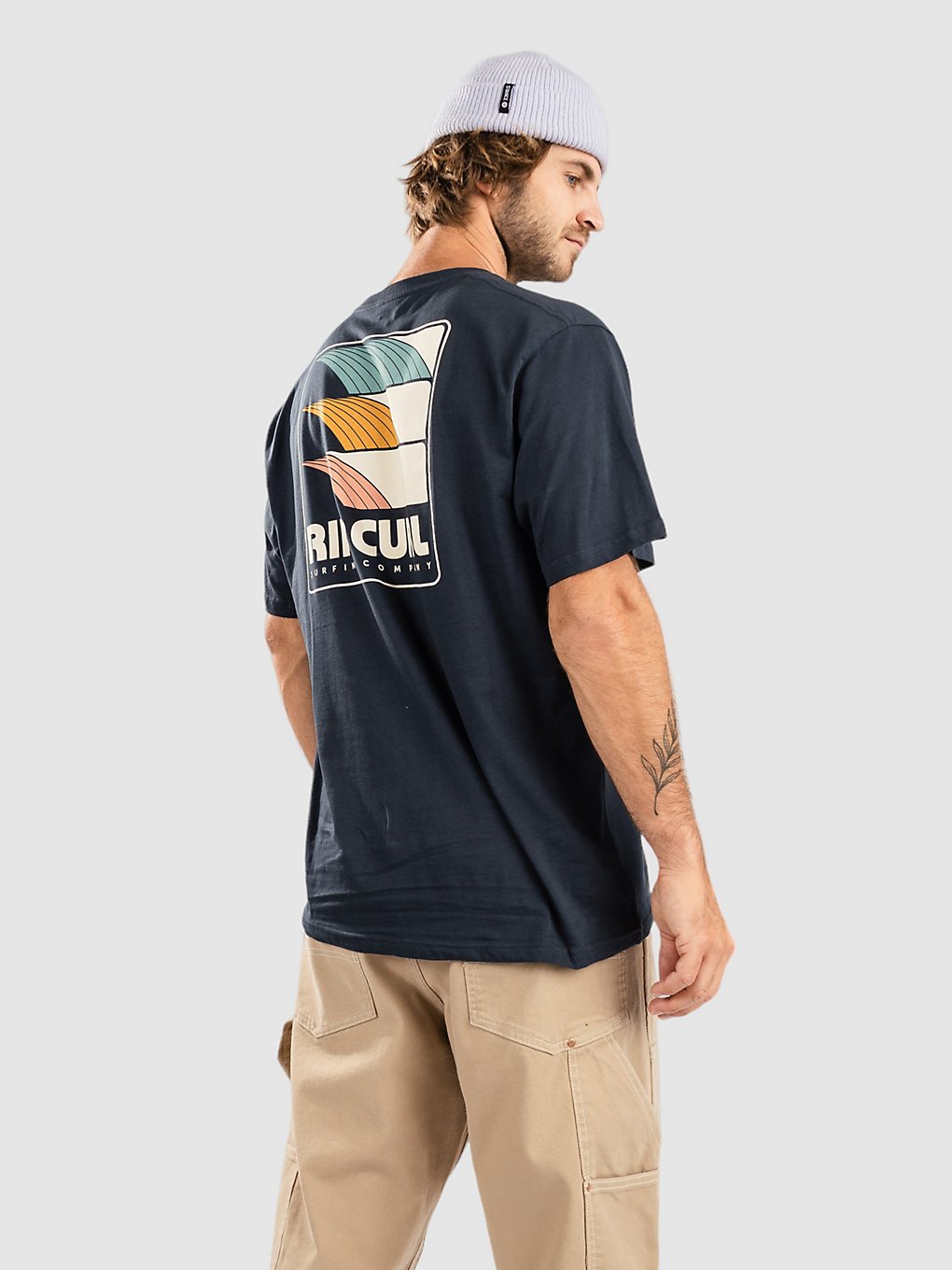 Rip Curl Surf Revival Line Up T-Shirt dark navy kaufen