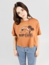 Rip Curl Rainbow Waves Crop T-Shirt