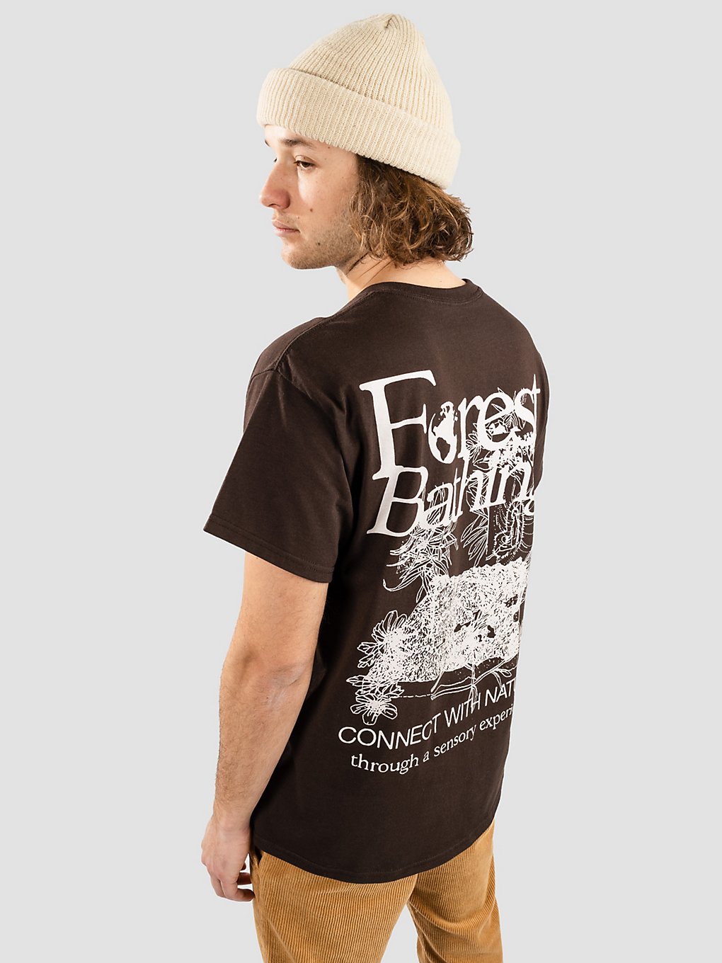 Dravus Forest Bathing T-Shirt brown kaufen