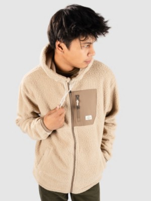 Quiksilver Clean Coasts Fz Solid Fleece Zip Hoodie