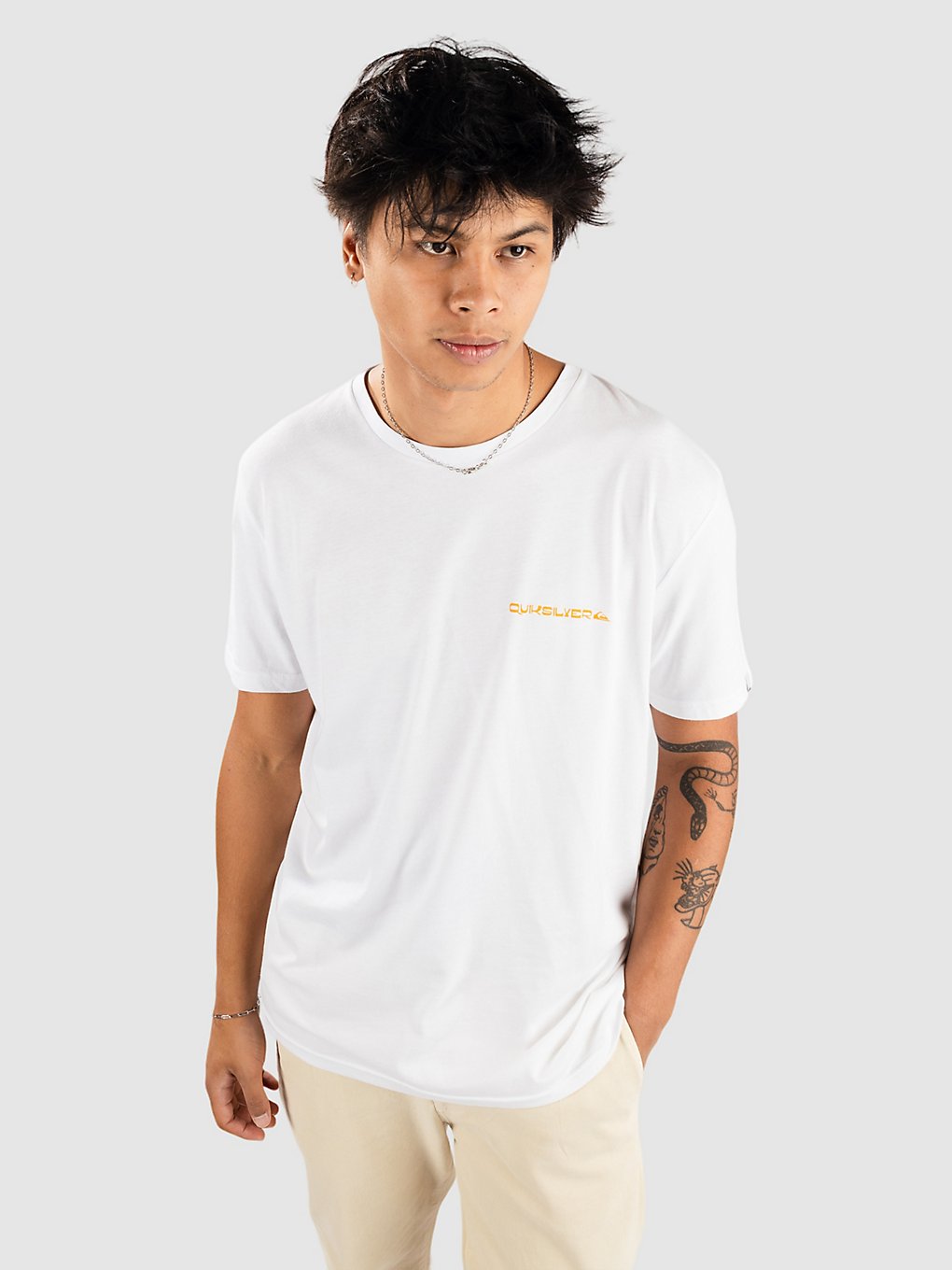 Quiksilver Weird Trip T-Shirt white kaufen