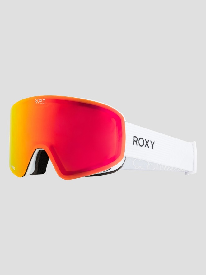 Roxy Feelin Color Luxe White Goggle