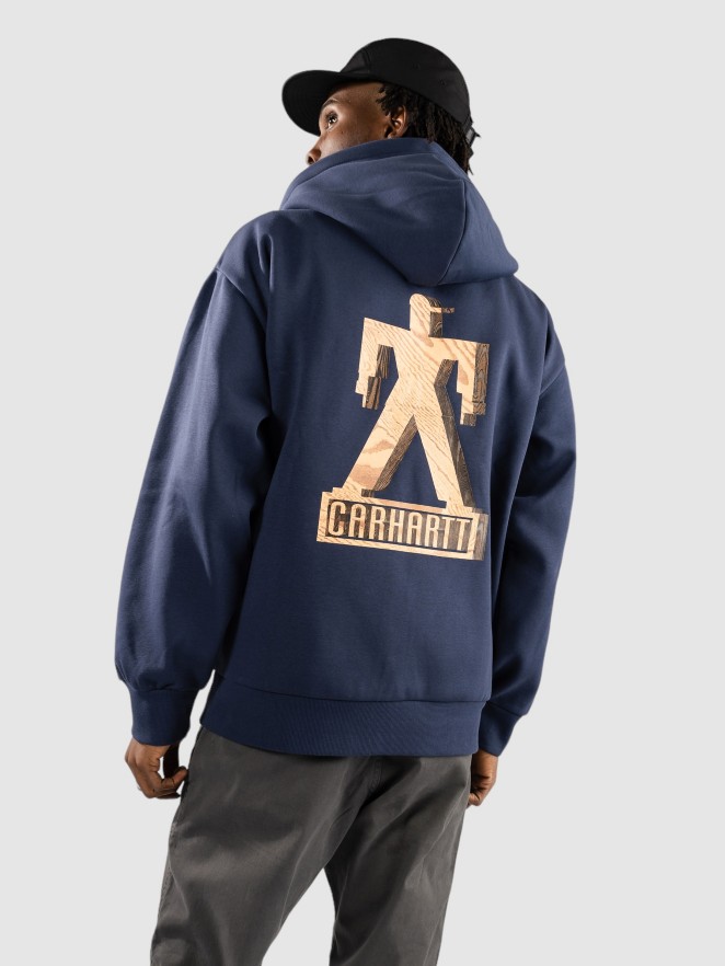Carhartt WIP Built Hoodie med Dragkedja