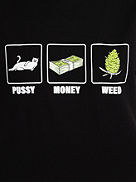 Pussy Money Weed T-skjorte