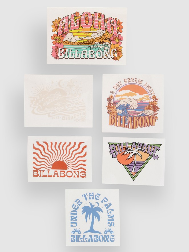 Billabong Sand And Sun Sticker
