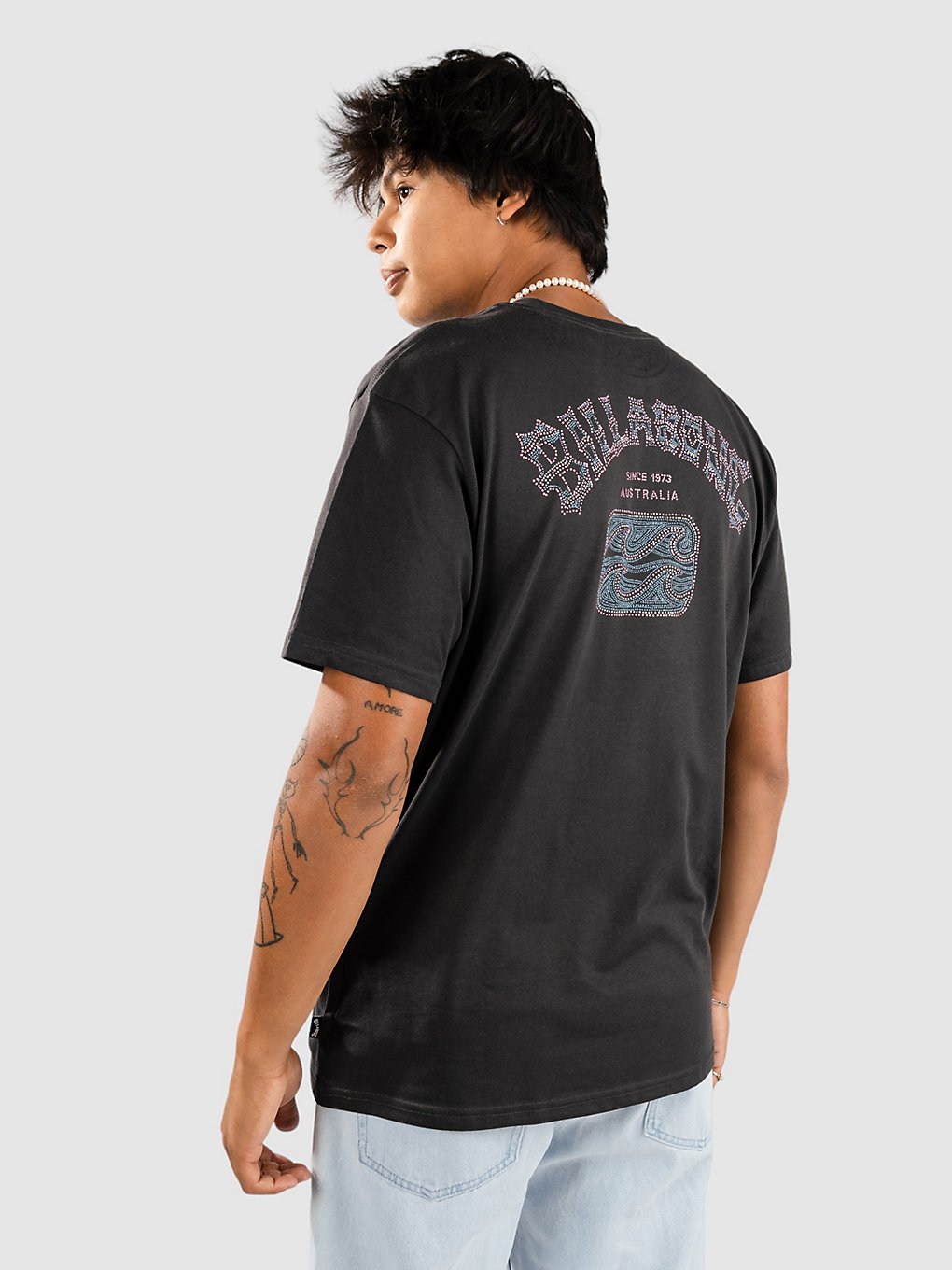 Billabong Theme Arch T-Shirt washed black kaufen
