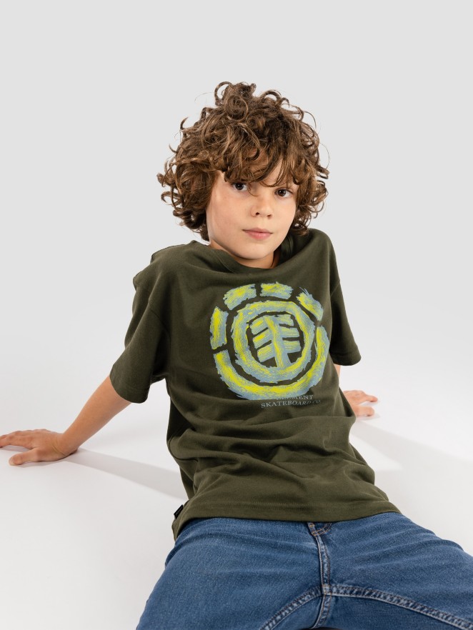 Element Wooden Tree Logo Camiseta
