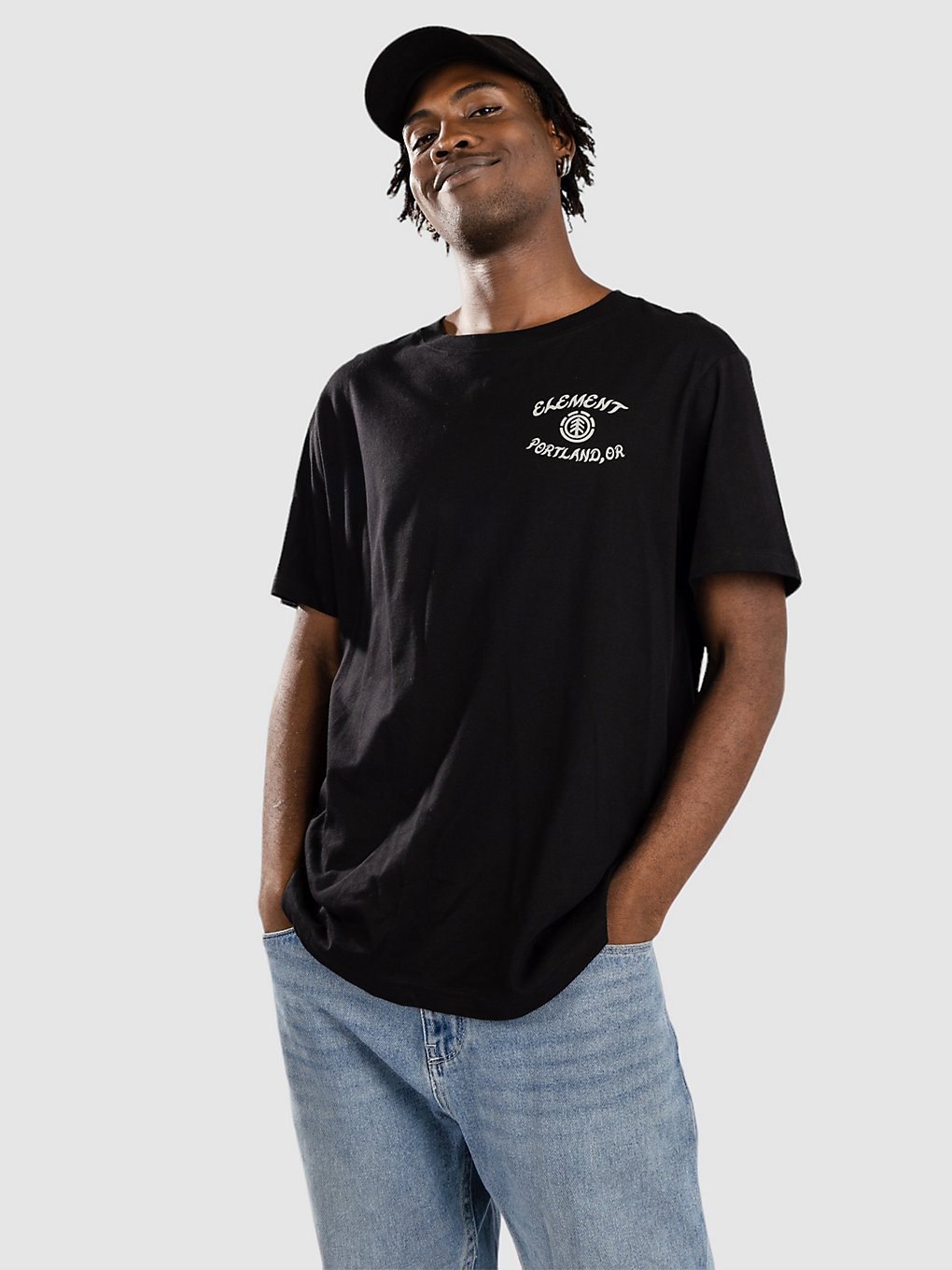 Element Rain T-Shirt flint black kaufen