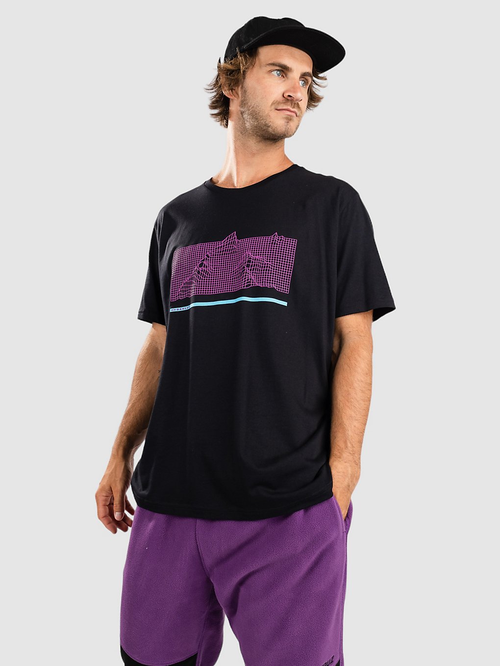 Oakley Digi-Mountains T-Shirt ultra purple kaufen