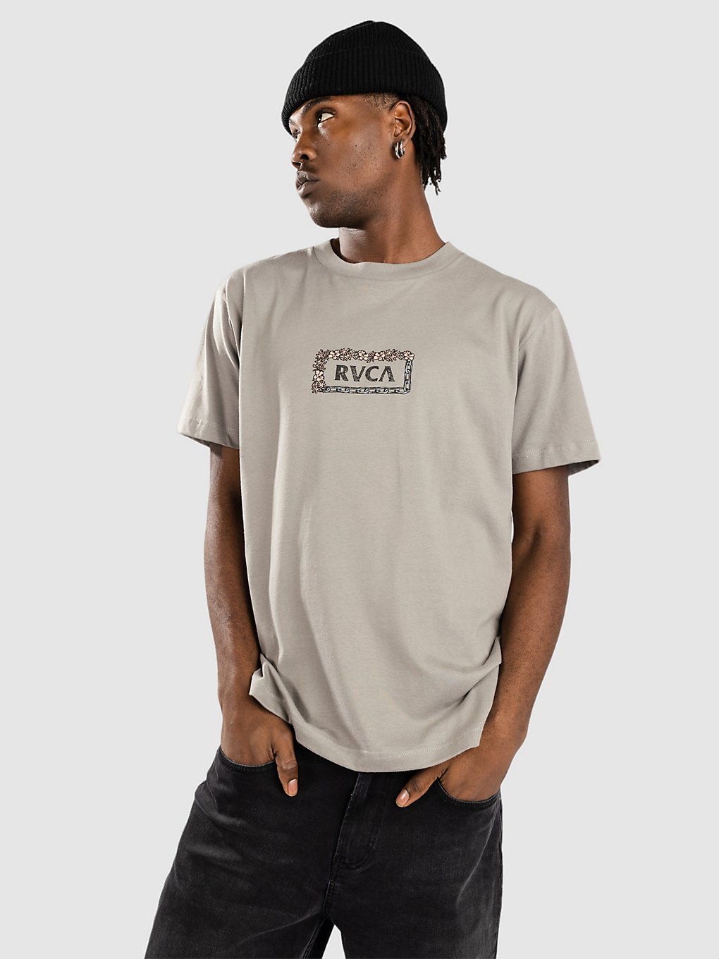 RVCA Food Chain T-Shirt motors grey kaufen