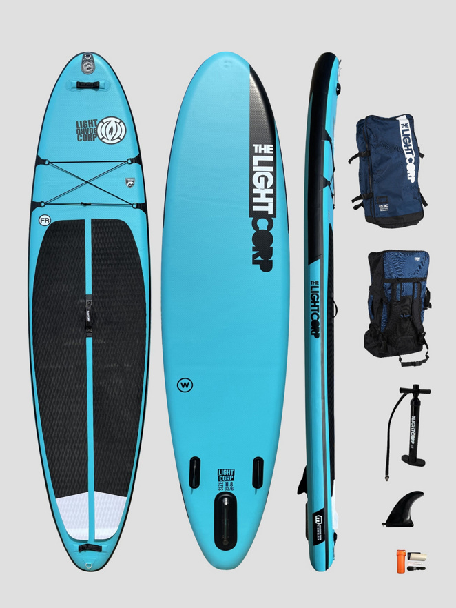 Light ISUP The Blue Series Freeride Wide 11'8 SUP-Lauta