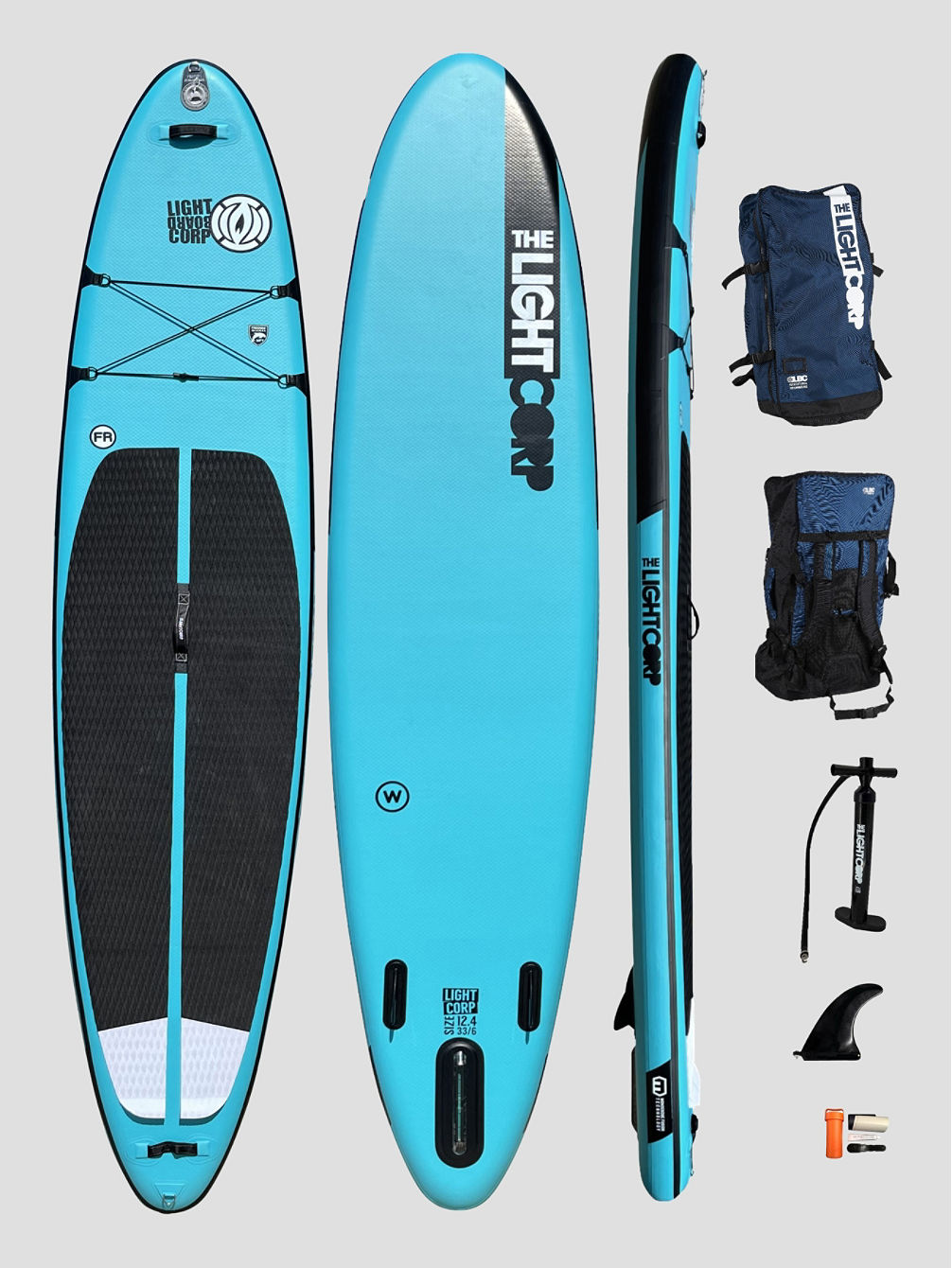 ISUP The Blue Series Freeride Wide 12&amp;#039;4  Sup board
