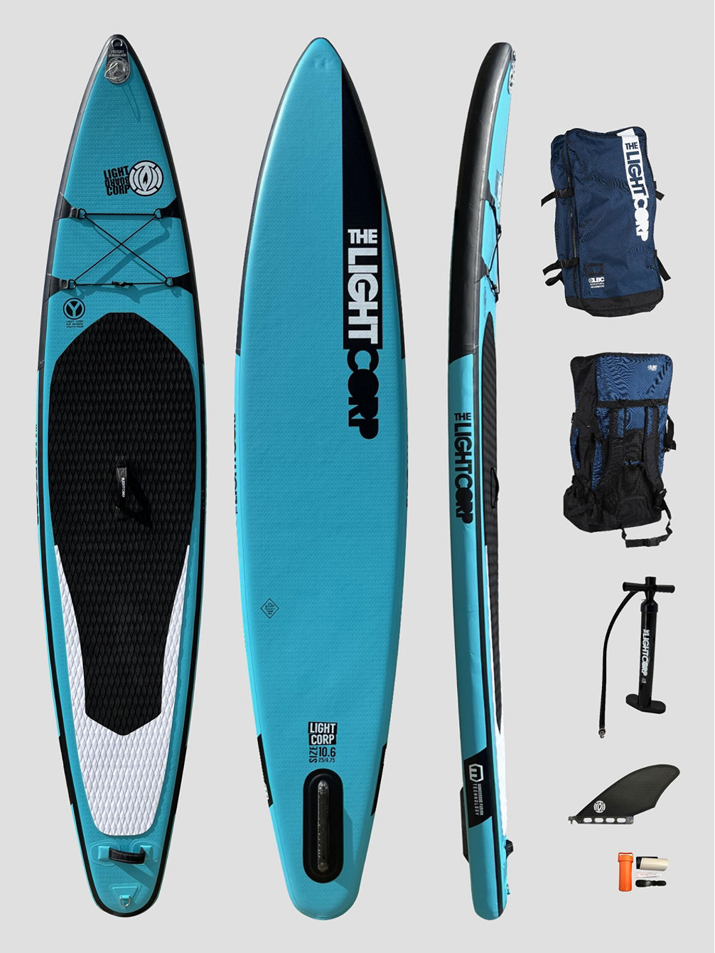 ISUP The Blue Series Tourer 10&amp;#039;6 X 25&amp;#034; Planche SUP