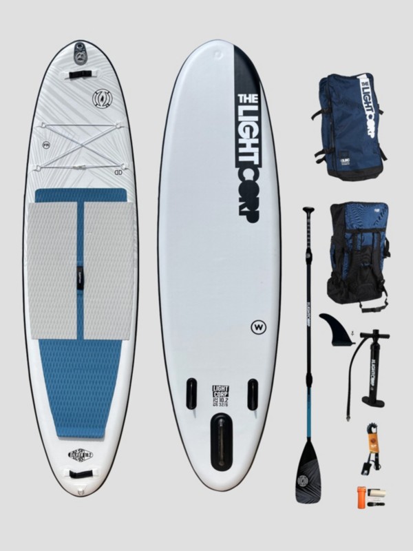Light ISUP Silver Series Allround 10'2" X 32" SUP Set uni