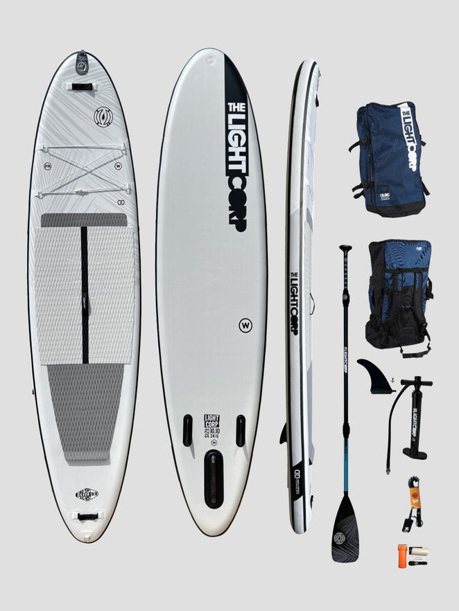 Light ISUP Silver Series Allrounder W. 10'10 X SUP