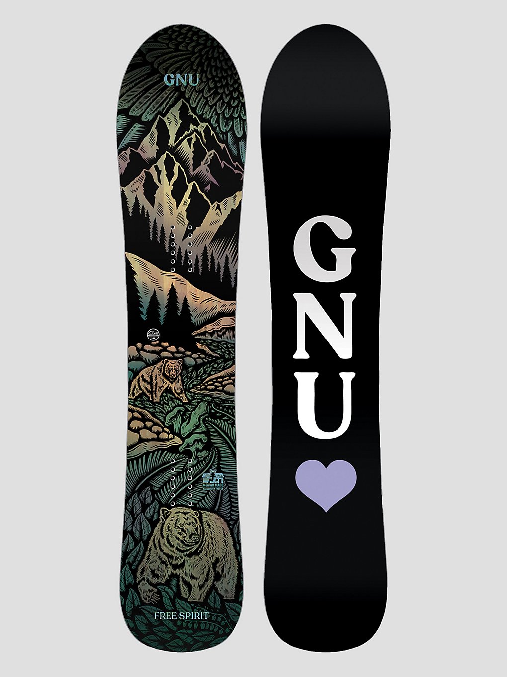 Gnu Free Spirit 2024 Snowboard uni kaufen