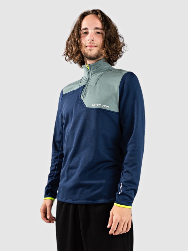 Ortovox Light Zip Neck Fleece Trui