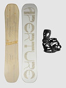 Feeler + 2024 SP FT360 S Snowboard Set