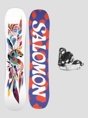 Salomon Team Package 2024 at Blue buy Set - Tomato Snowboard