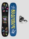 Salomon Grail+Goodtime Black Xs 2024 Snowboard Set