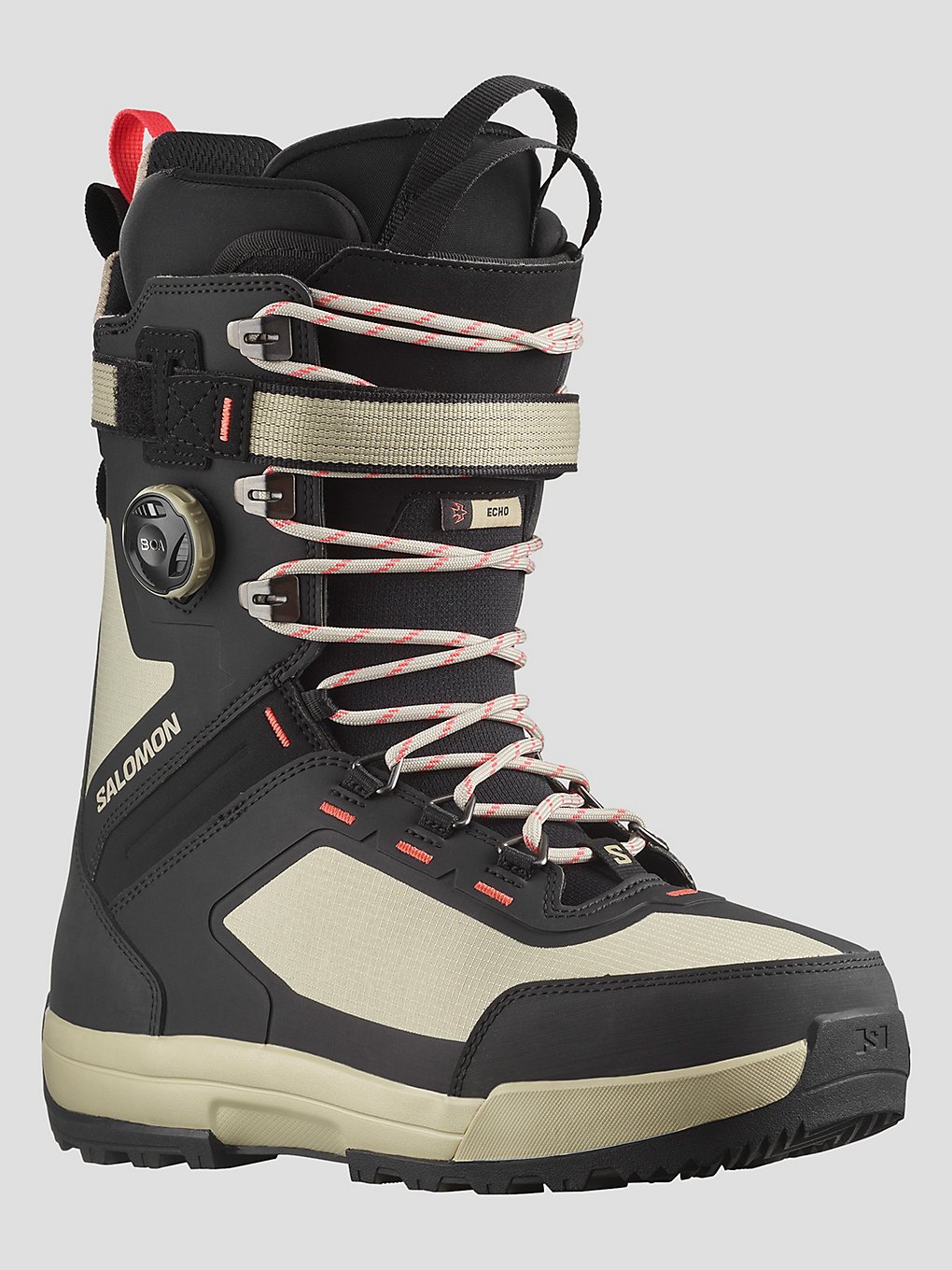 Salomon Echo Lace SJ Boa 2024 Snowboard-Boots spray greenblackhot coral kaufen