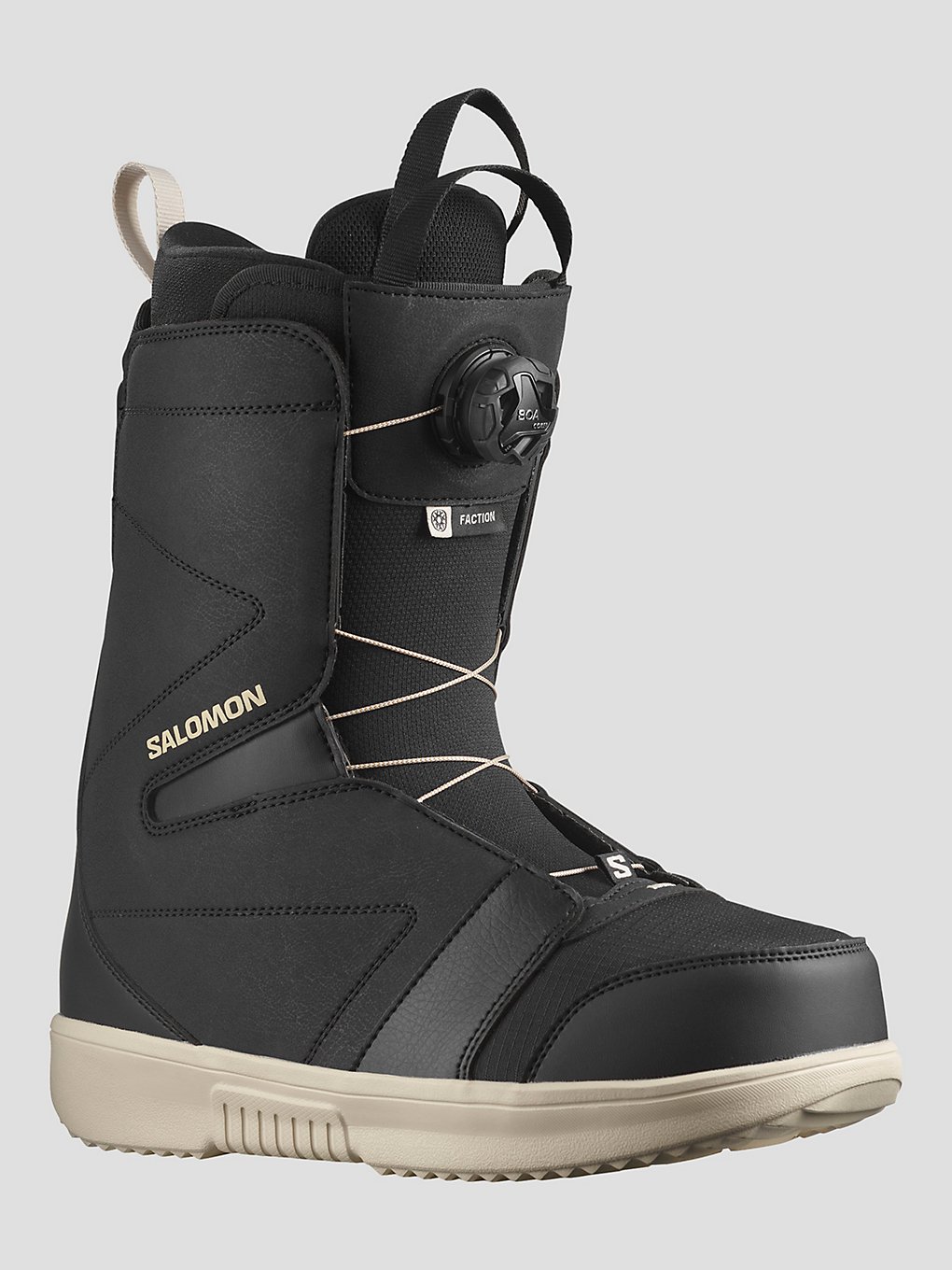 Salomon Faction Boa 2024 Snowboard-Boots blackblackrainy day kaufen