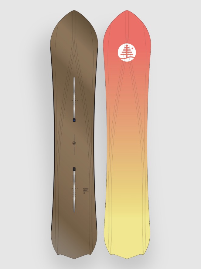 Burton Family Tree 3D Double Dog 2024 Snowboard