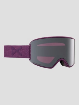 Photos - Ski Goggles ANON Wm3 MFI W/Spr Grape  Goggle prcv sun onyx (+Bonus Lens)
