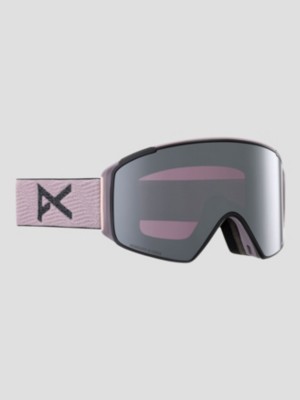 Photos - Ski Goggles ANON M4S Cylindrical Eldbry  Goggle prcv sun onyx (+Bonus Lens)