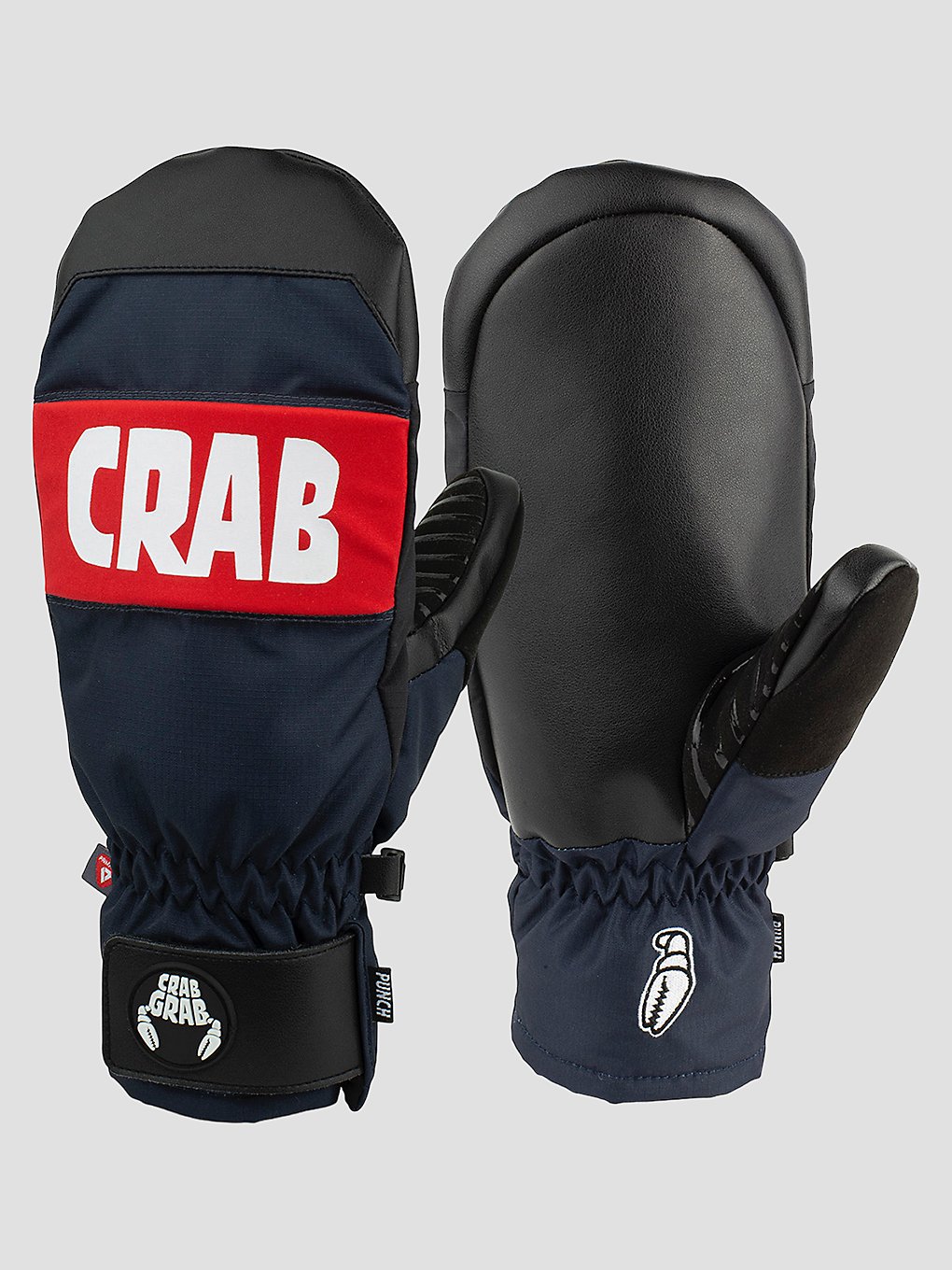 Crab Grab Punch Fäustlinge navy and red kaufen