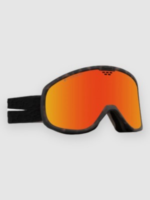Photos - Ski Goggles Electric PIKE BLACK TORT NURON + Goggle auburn red (BONUS LENS)
