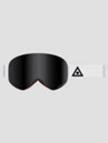 Ashbury Sonic White Triangle +Bonus Lens Goggle