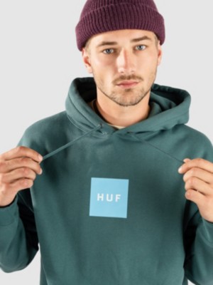 thumbnail image 2 of Huf All Caps Full-Zip Hoodie In Ash - Size L 2 of 14