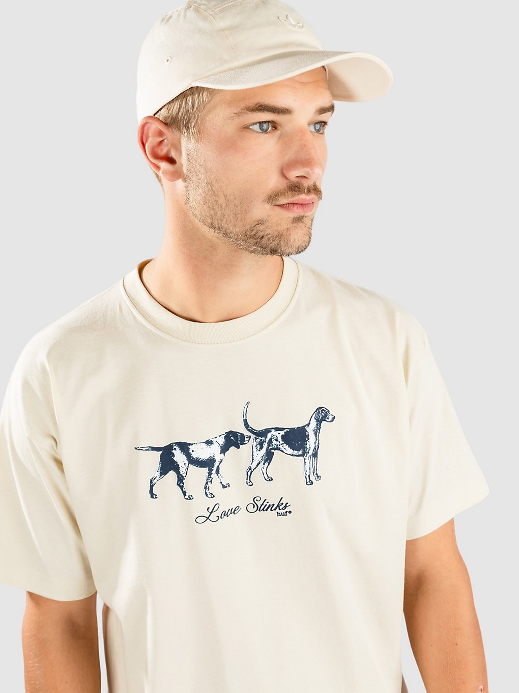 HUF Love Stinks T-Shirt bone kaufen
