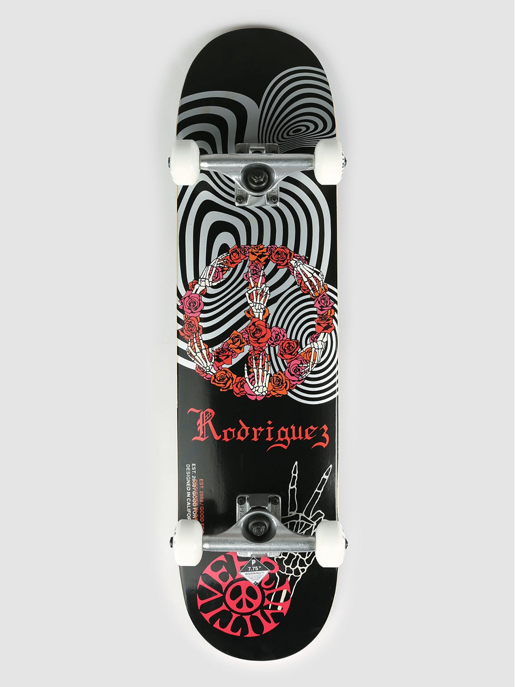 Rodriguez Gfl 7.75&amp;#034; Skate Completo