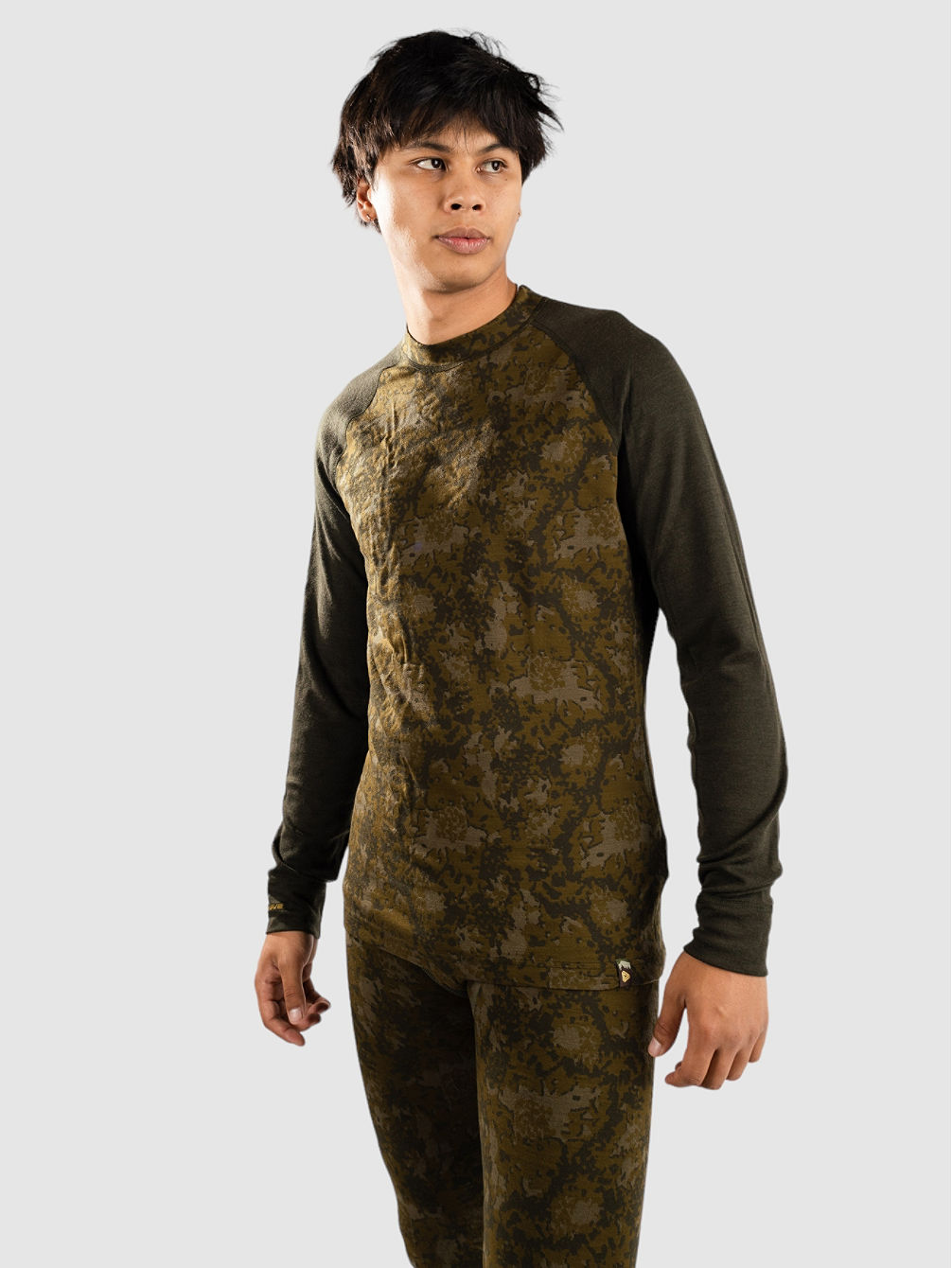 Camouflage Merino Flow Camiseta T&eacute;cnica