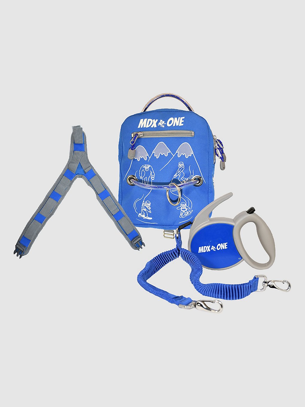 MDXONE The One Backpack with harness blue kaufen