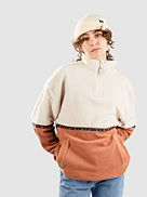 Holina Fleece Troyer Mikina s kapuc&iacute; na zip