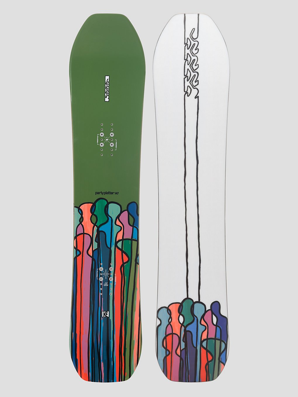 K2 Party Platter 2024 Snowboard design kaufen