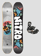Ripper Kids + Charger Mini S 2024 Conjunto de Snowboard