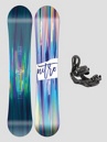 Nitro Lectra Brush + Rhythm BlackBronze M 2024 Snowboard-Set