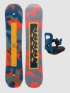 K2 Mini Turbo + Mini Turbo S 2024 Kids Conjunto Snowboard