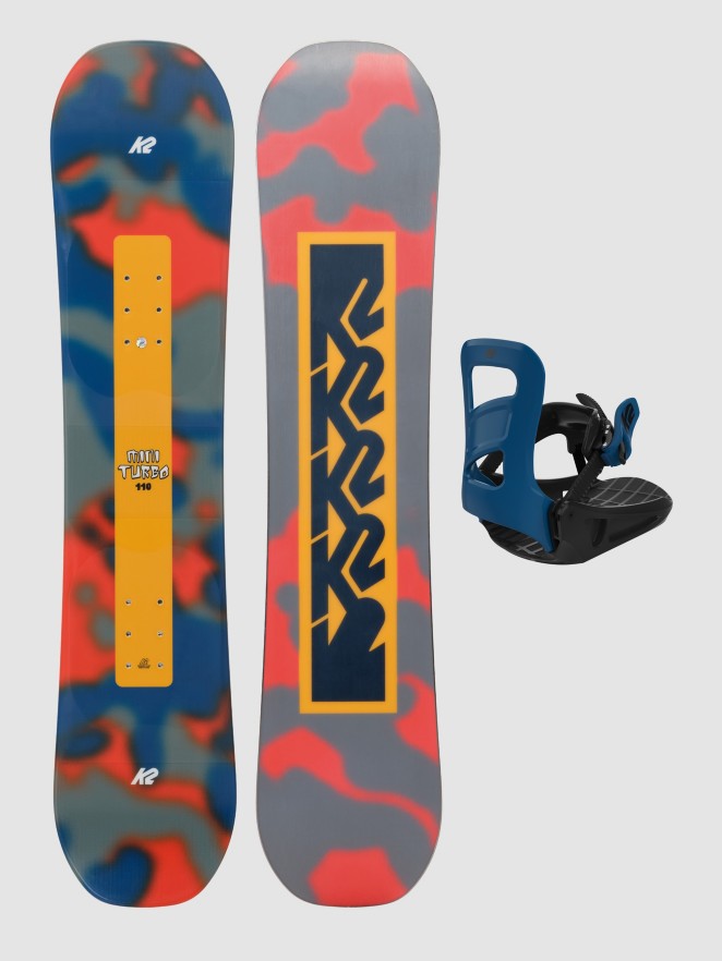 K2 Mini Turbo + Mini Turbo S 2024 Snowboard-Set