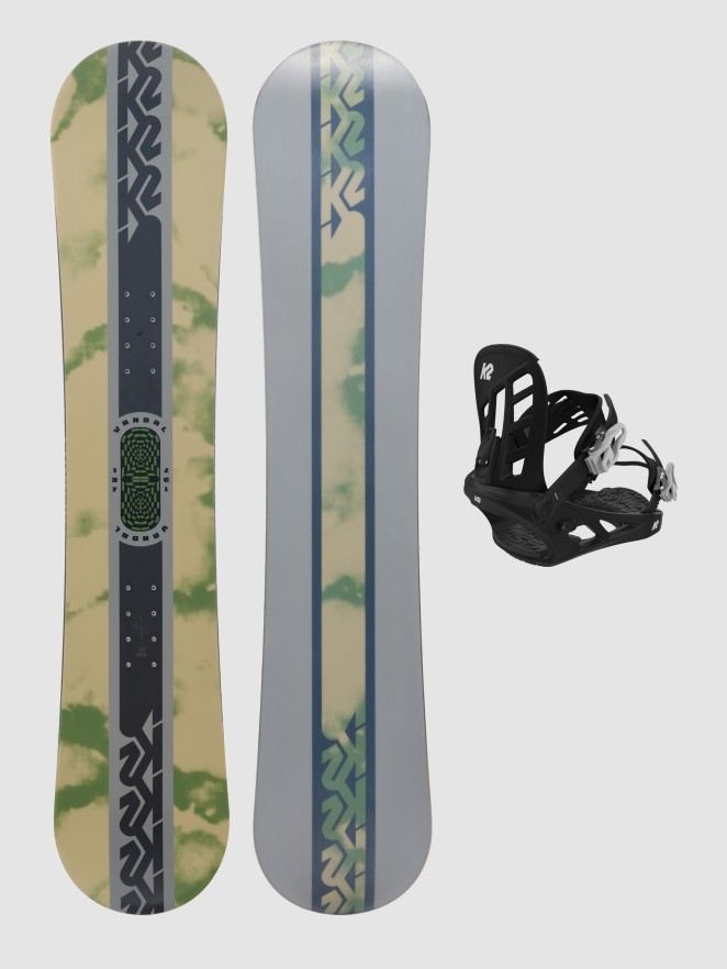 K2 Vandal + You+H B 2024 Snowboard-Set