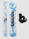 K2 Dreamsicle + Cassette M 2024 Snowboard Set