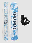 Dreamsicle + Cassette M 2024 Snowboard set